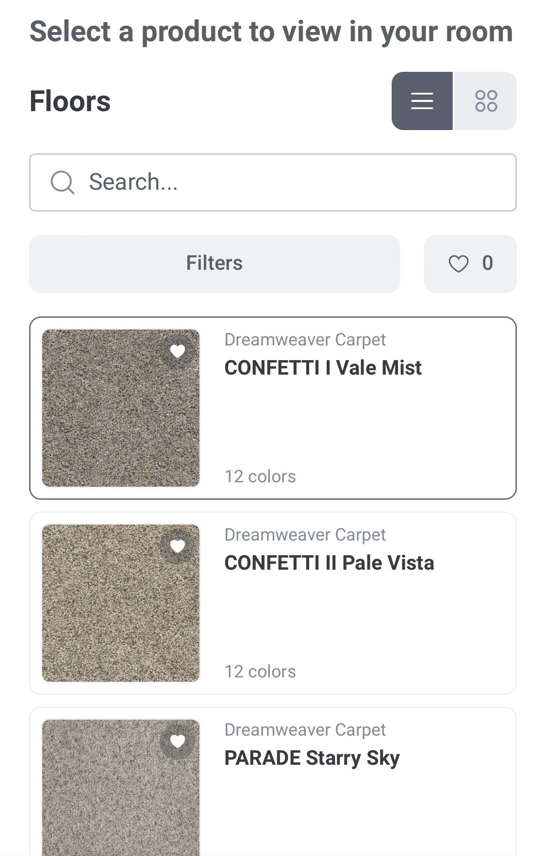 Roomvo the Ultimate Room Visualizer! Carpetland USA