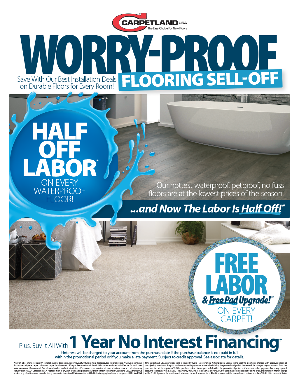 Worry-Proof Flooring Sell-Off!