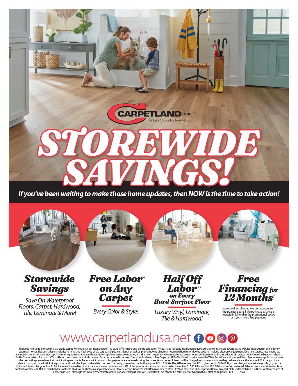 Storewide Savings Flyer