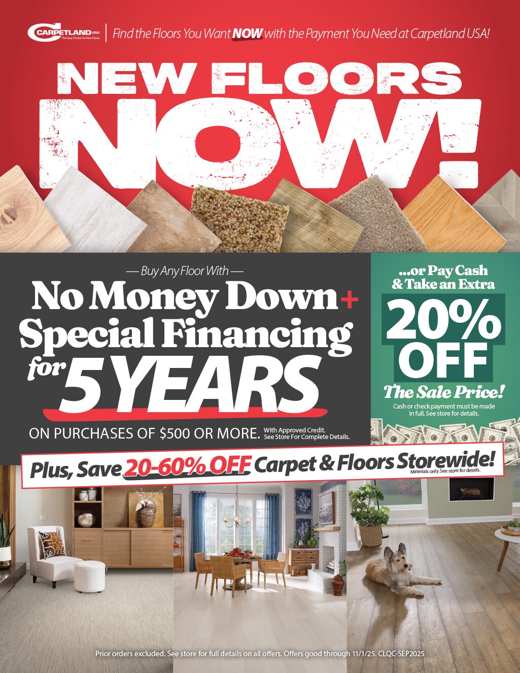 New Floors Now Sale Flyer
