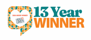 2026 Locals Love Us 13 Year Winner