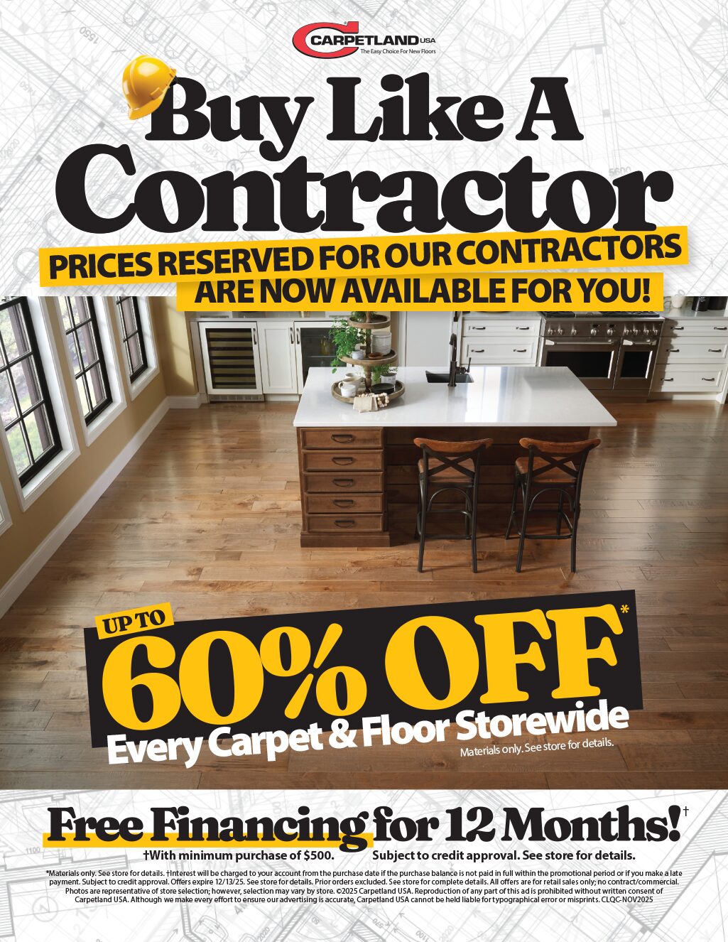 Buy Like A Contractor Sale Flyer