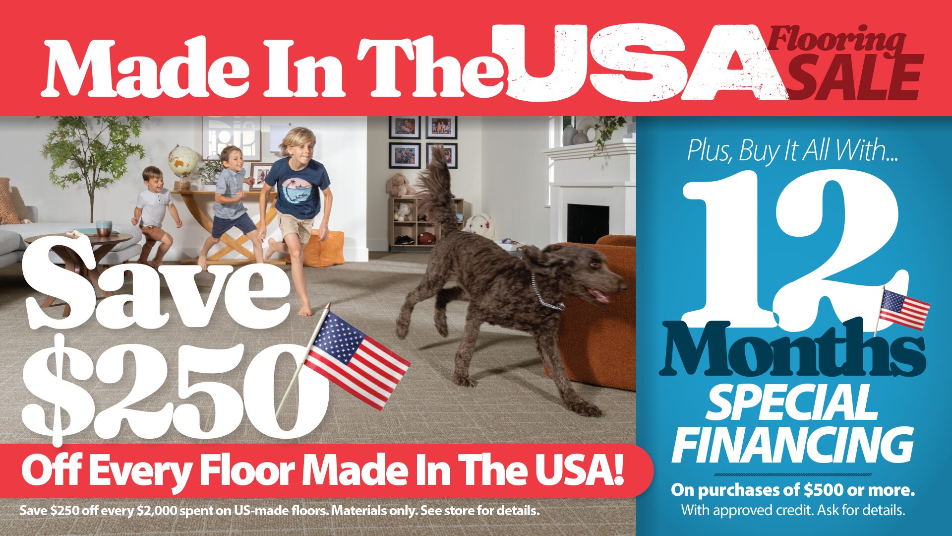 Made-in-the-USA Flooring Sale