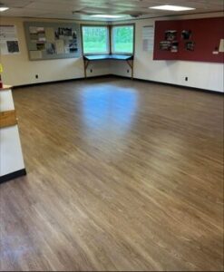 Toolesboro Mounds Visitor Center Flooring